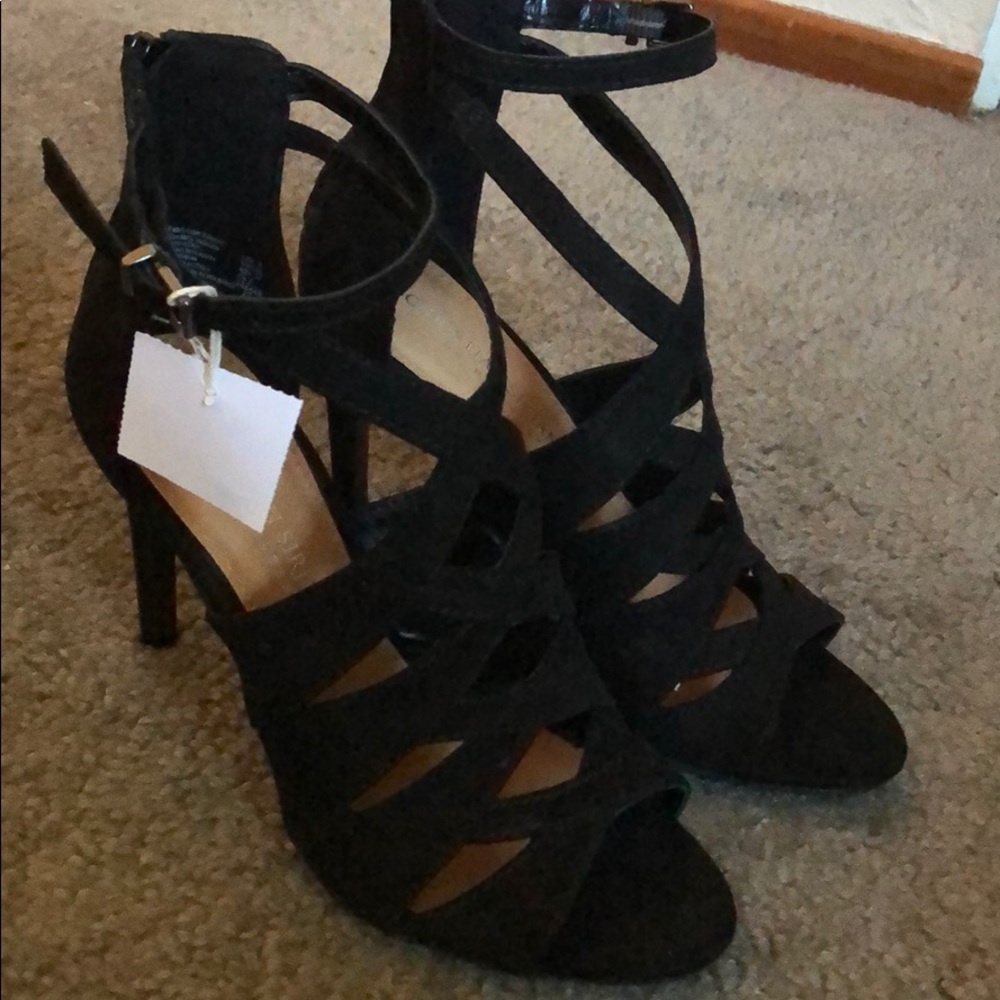 Black heels